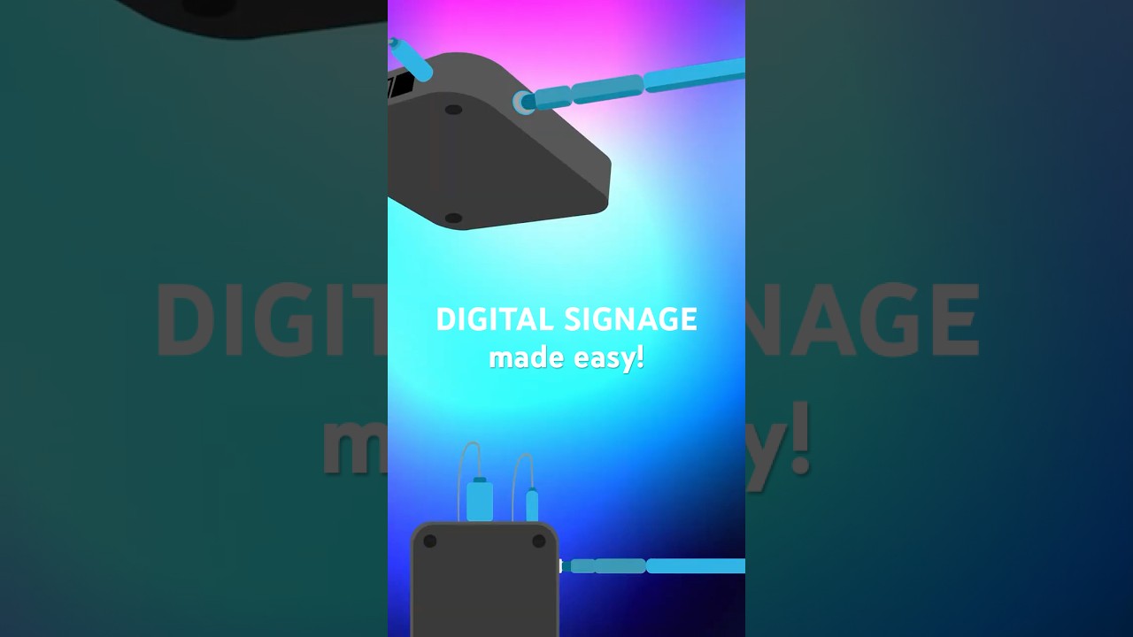 Easiest Digital Signage Installation Ever | Step-by-Step 📲