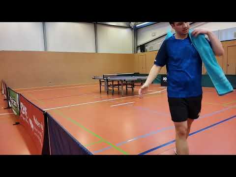 Verbandsoberliga Herren Lars Bartsch gegen Moritz Voß