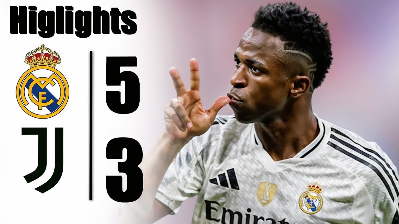 Real Madrid vs Juventus 5-3 - All Goals &amp; Highlights - 2025