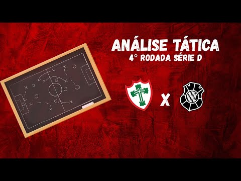 ANÁLISE TÁTICA PORTUGUESA 2 X 1 RIO BRANCO