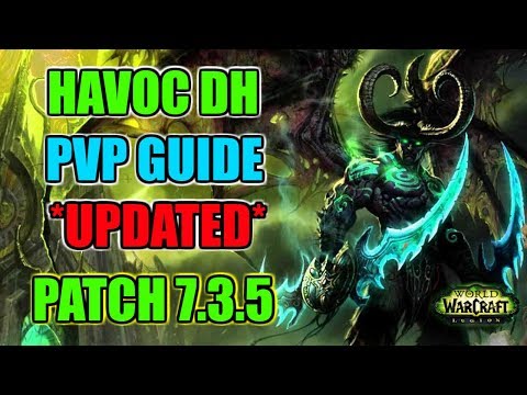 7.3.5 Havoc Demon Hunter PVP Guide | WoW Legion