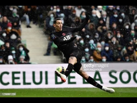 Angel di Maria Goal Saint-Etienne vs PSG 1-2