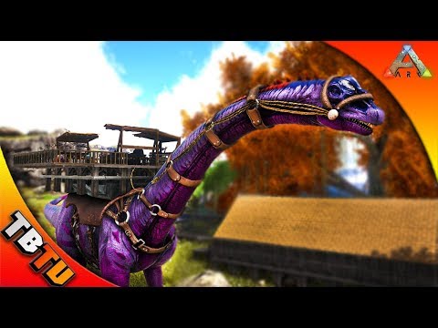 FULLY MUTATED BRONTOSAURUS! BRONTOSAURUS BREEDING & COLOR MUTATIONS! ZOO RIDE! Ark Survival Evolved