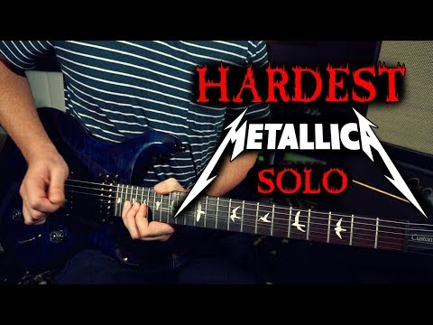 Learning the Hardest Metallica Solo