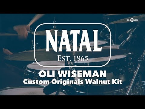 Natal Originals Walnut - The Natal Flagship Drum Kit with Oli Wiseman, part 2 | Gear4music