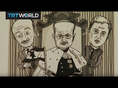 Showcase: Lebanese cartoonist Pierre Sadek - YouTube