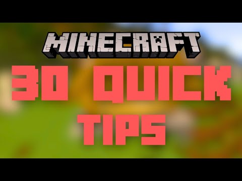 Level Up Your Minecraft Skills: 30 Quick Tips