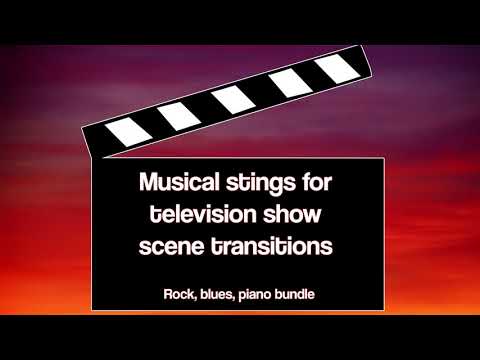 TV Show Scene Transitions - Jingles/Stings (Royalty Free)