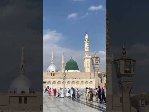 beautiful Masjid e Nabawi S. AW pics❤️#ytshorts#ytvideo@ifrahkhan9988
