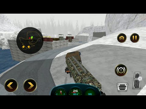 Us Offroad Military Truck -Army Transport Driver