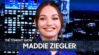 Maddie Ziegler Remembers Meeting Justin Bieber with her Dance Group | Tonight Show video