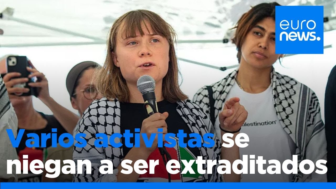 Varios activistas de la Flotilla de la Libertad se niegan a ser extraditados por Israel