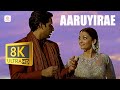 Aaruyirae 8K 4K Video Song Guru Tamil A R Rahman Chinmayi Aishwarya Rai AbhishekBachchan