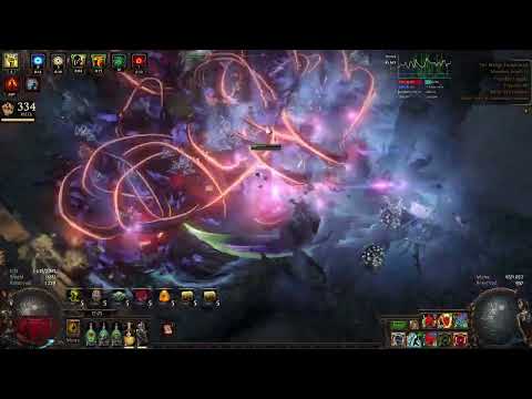 12L Blade Vortex MF |  Simulacrum wave 30 Deathless (6 stacks) with 55% IIQ and 240% IIR | POE 3.21