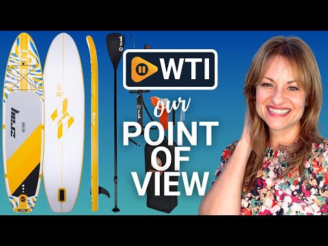 Inflatable Stand Up Paddle Board with SUP Accessories - WTI product video review