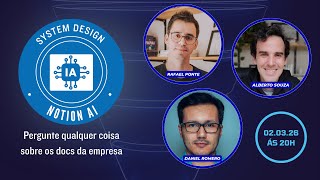 System Design ao vivo: arquitetando um "Notion AI" para milhares de documentos