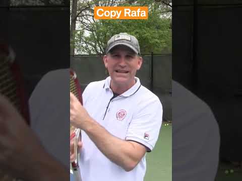 Copy Rafa's Heavy Topspin Forehand Winning Strategy