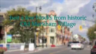 preview picture of video 'Estates on the Ravine - The community of Old Markham Village'