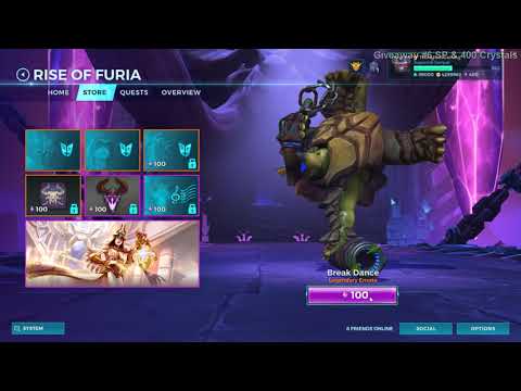 Paladins Patch 1.1 PTS - Buying Rise of Furia Event Bundles and More