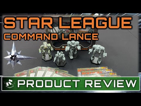 Unboxing! Star League Command Lance | BattleTech Reviews