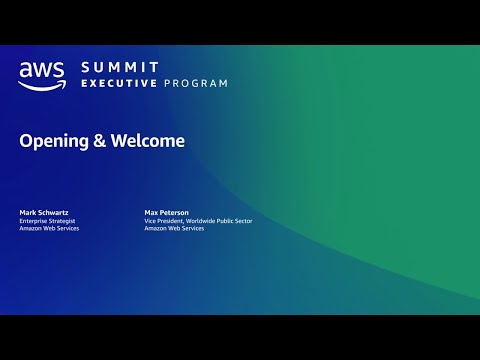 AWS Summit Washington DC Executive Program 2023 - Opening Remarks