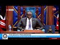 CS Davis Chirchir answers questions from various Senators