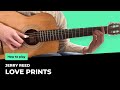 Jerry Reed - Love Prints tutorial lesson | How to play