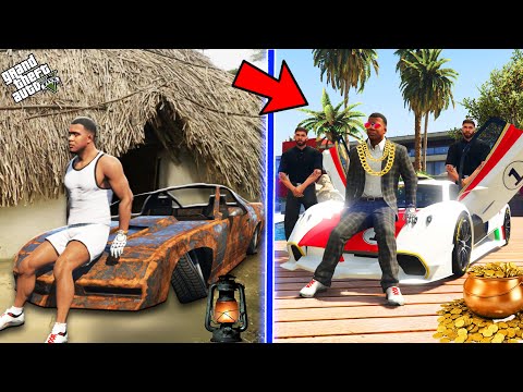 GTA 5 : Franklin Become Richest Person For Luxury Car With Shinchan in GTA 5 ! (GTA 5 mods)