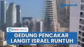 30 Rudal Iran Hantam Gedung Pencakar Langit di Rahmat Gan, Bangunan Tertinggi Israel Ikut Dibidik