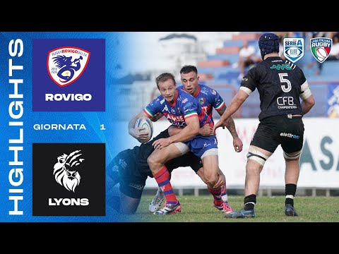 ROVIGO - LYONS | Giornata 1 | Serie A Elite | Highlights