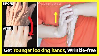 Get Younger looking hands, reduces wrinkles, hand swelling, fade dark spots | Massages & Stretching.