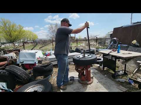 How To Use a Manual Tire Machine to Change Your Own Tires and Save Thousands!!!