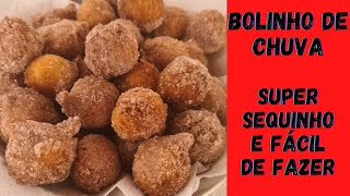 BOLINHO DE CHUVA SUPER SEQUINHO, MACIO E FCIL DE FAZER!!! CONFIRA A RECEITA NO VDEO!!!
