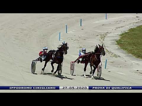 Aversa trotto 27 Maggio 2020 - Prova di qualifica