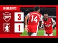 HIGHLIGHTS | Arsenal vs Aston Villa (3-1) | Partey, Aubameyang, Smith Rowe