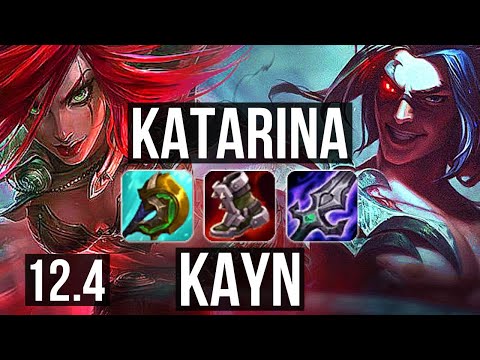 KATA vs KAYN (TOP) | 13/0/2, 3.5M mastery, 7 solo kills, Legendary | EUW Diamond | 12.4