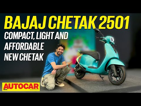 New Bajaj Chetak 2501 - All-new Chetak on a new platform | Walkaround | Autocar India