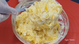 The best pineapple cream for cake fillings, chocolates and desserts