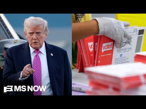 ‘CATASTROPHIC FAILURE’ could ensue as Trump tries to fast-track a new mail-in ballot system