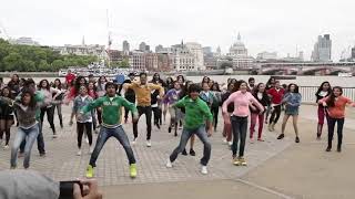 Bollywood flashmob at the iconic Southbank London 