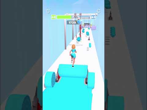 Fabric Roll! 🧿🧼 (Level 62) #runninggames #gaming #shorts