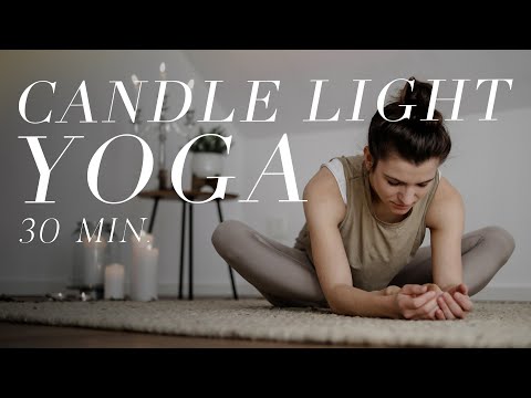 Yoga für den unteren Rücken | Verspannungen lösen & zur Ruhe kommen | 30 Min. Candlelight Yoga