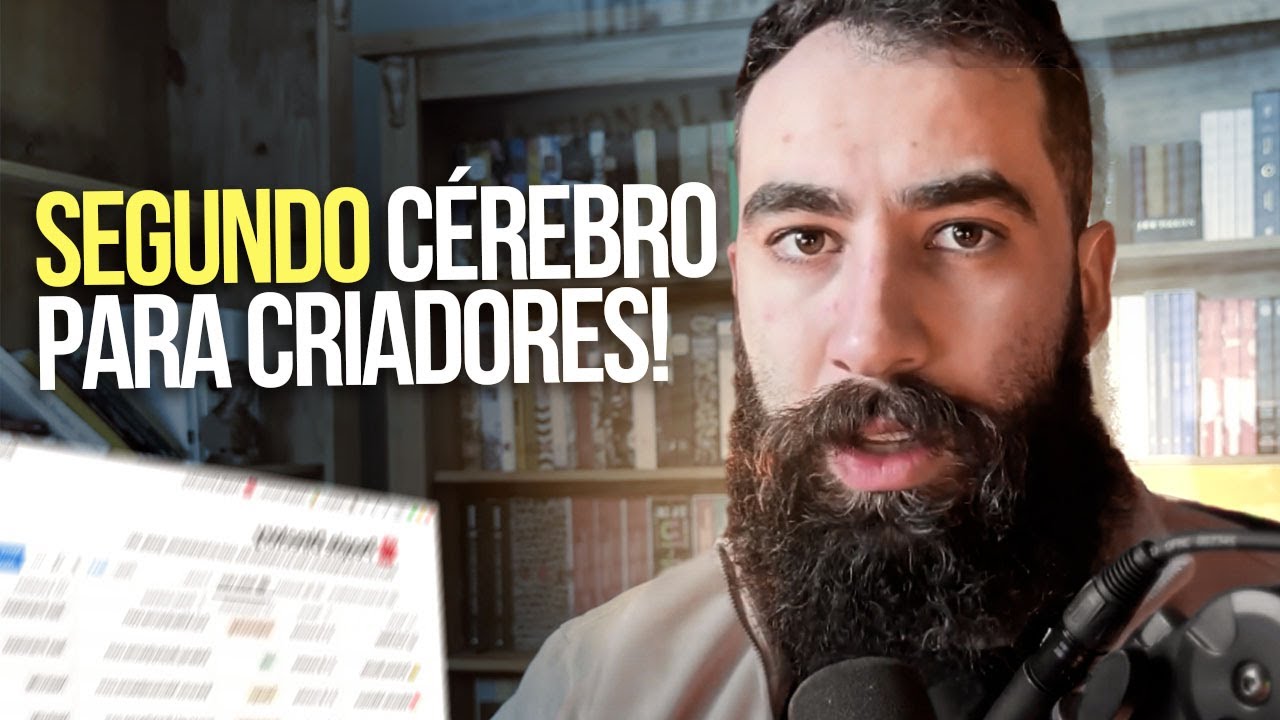 Seja mais ORGANIZADO e PRODUTIVO com o Segundo Cérebro | meu sistema de organização de conteúdo