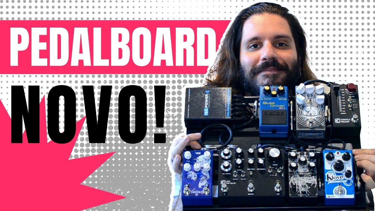 Montando um PEDALBOARD DO ZERO! | Set de pedais