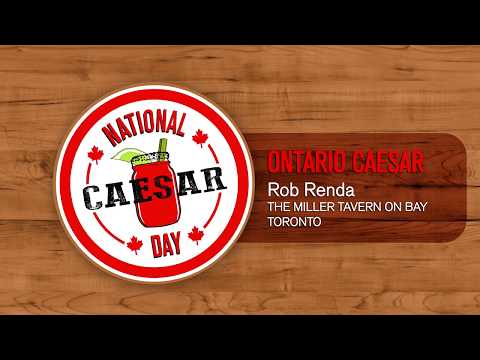 Rob Renda from the Miller Tavern shows you his Caesar, Toronto style!