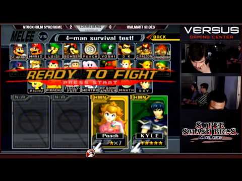 VS Weekly 08/14/16 -Losers Semis - Stockholm Syndrome (Peach) vs Walmart Shoes (Marth) - Melee
