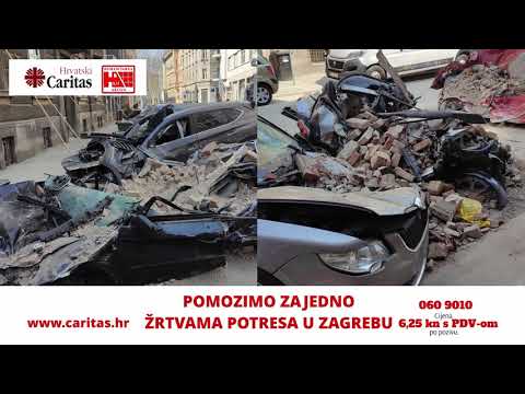Pomozimo zajedno stradalima u potresu u Zagrebu 2020.