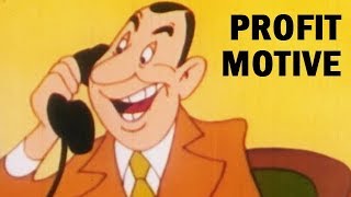 The Profit Motive: Going Places | Pro-Capitalism Propaganda Cartoon | 1948