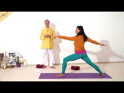 Pose des Helden - Yoga Asana Lexikon