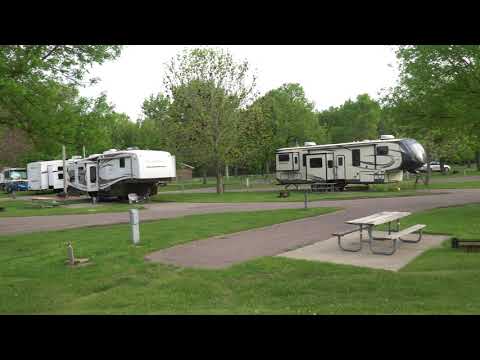 The main campground